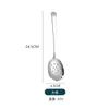 Directamente del fabricante: Cucharón Profundo para Sopa de Acero Inoxidable 304, Colador de Sopa, Cuchara para Olla Caliente, Cuchara de Servicio para Cocinar, Colador de Servicio, Juego de Herramientas de Cocina