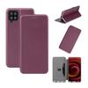 Novo Modelo de Comércio Exterior Adequado para iPhone 17 Pro Max, Capa de Couro Impermeável com Padrão de Concha e Porta-Cartões
