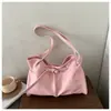 Estilo nuevo transfronterizo esta temporada bolso de hombro único de PU de alta calidad bolso de hombro único plisado de moda temperamento de mujer nicho estilo coreano versátil