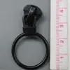 No. 5 Tiradores de Cremallera, Tirador de Nailon Negro por Electroforesis, Tirador de Cremallera Metálico para Bolsos y Ropa, Tirador de Cremallera de Aleación de Zinc