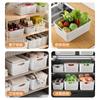 Cesta de almacenamiento Cesta de almacenamiento de plástico Cesta de almacenamiento ... baño Caja de almacenamiento de cocina Cesta de almacenamiento de artículos diversos de escritorio Marco de almacenamiento de refrigerios