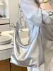 Bolso retro para mujer Shuai Mi Jia 2026 verano nuevo color liso bandolera de un solo hombro bolso de axila bolso de mano casual para commuting para mujer