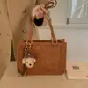 Bolso de Hombro y Axila Versátil de Moda Estilo Coreano para Mujer, Bolso de Viaje, Nuevo Modelo 2025, Gran Capacidad, Bolso Tote Sencillo, Moderno