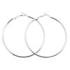 Aretes de anillo de diamantes de alta gama de lujo ligero nicho aretes exagerados aretes grandes mujeres viento frío joyería de moda al por mayor