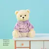 Suéter de Osito de Peluche Lindo Figura de Resina Decoración para el Hogar, Oficina, Coche Juguete Creativo Cultural de Moda Regalo Venta al por Mayor