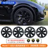 Adecuado para Model Y/3 Tesla Nueva Versión Cubierta de Cubo de Rueda Negra Accesorios 19 pulgadas Modificación Original