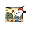 Nuevo Monedero de Dibujos Animados de Snoopy para Niños Transfronterizo, Mini Cartera con Cremallera para Estudiantes de Primaria, Bolsa de Almacenamiento Portátil de Moda