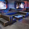 Mesas Altas de Bar y Sillas, Discoteca, Bar Tranquilo, Mesa Libre, Sala de Conciertos, Bistró, Combinación de Taburetes Altos para Discoteca