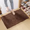 Alfombrilla de Chenilla Gruesa con Cifrado para Suelo Alfombra de Baño Inodoro Absorción de Agua Alfombrilla Antideslizante Felpudo Felpudo
