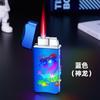 Novo Isqueiro Colorido Criativo com Flash, Agita para Acender, Celebridade da Internet, Explosões, Personalizado, Tendência, Masculino, Inflável, à Prova de Vento, com Chama