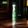 Soporte para pipa de sección de bambú de jade tricolor, cabeza de cobre desmontable, filtro de circulación, lavable, juego de fumar portátil para hombre, fabricante, venta al por mayor