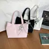 2026 nova bolsa tote grande da moda estilo coreano com bolinhas e adoráveis enfeites de estrela, versátil para carregar no ombro ou na mão