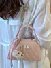 Bolso acolchado de estilo coreano inspirado en Chanel para mujer, nuevo bolso de hombro de lujo ligero 2026, bolso cruzado de nicho