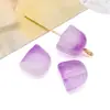 Flores Tulipa de Vidro Degradê e Folhas Verdes Pulseira Colar Artesanal DIY Estilo Antigo Materiais e Acessórios