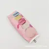 Colección Personalizada de Snacks Japoneses y Coreanos Bolsa para Lápices con Cepillo de Dientes Estéreo Bolsa de Almacenamiento para Lápices de Papelería Publicidad de Exportación Limpiador Facial