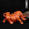 Zambia sándalo de sangre corrida de toros es aproximadamente 8.5 * Largo * 3.5cm de ancho escritorio oficina decoración texto juego mango