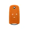Adecuado para Honda Civic Plegable 3 Botones Funda de Silicona para Llave Bolsa de Llave Sipuli Funda Protectora para Mando a Distancia Acura