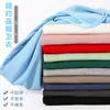 Sudadera con capucha nueva de ajuste holgado de composite de algodón, sudadera de marca moderna con forro polar para primavera y otoño, personalizable con estampado y logotipo