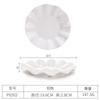 Prato de melamina imitação de porcelana louça de restaurante prato de plástico prato quadrado para refogar prato para prato frio de hotel prato para hot pot prato para acompanhamento