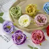 Estoque de Fábrica Cabeças de Flores de Rosa Artificial Arranjo de Flores para Casamento Materiais de Decoração Noivado Primeira Festa de Aniversário Sessão de Fotos Vitrine de Floricultura