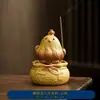 Adorno de Mascota de Té de Arcilla Púrpura Dehua, Juguete de Té Animal Pixiu del Zodiaco, Soporte para Incienso, Mascota de Té Pequeña que Cambia de Color