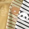 Roupas Infantis de Desenho Veludo Alemão Gola Alta Meia Camiseta Básica Meninos Camiseta de Manga Longa Roupa de Inverno Outono e Inverno Meninas Tops de Bebê t