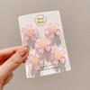 Pasador infantil lindo accesorio para el cabello de flor de cerezo 2023 nuevo clip para flequillo lateral tocado pasador para cabello suelto de niña pequeña