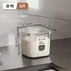 Nuevo Modelo de Contenedor de Almacenamiento de Arroz para Uso Doméstico, a Prueba de Insectos, a Prueba de Humedad, Contenedor Sellado de Grado Alimenticio para Arroz, Contenedor de Almacenamiento de Harina de Arroz, Caja de Arroz