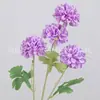 Flor Artificial Hortensia Morada Rosa Flor Artificial Decoración Arreglo Floral Sala de Estar Decoración Boda Diseño Auditorio Flor Falsa Fábrica Venta al Por Mayor