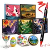 Marcador acrílico de doble punta estilo chino, set de 12 colores para estudiantes, pluma para graffiti artístico, pluma de pintura creativa vintage oriental