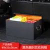 Caja organizadora para maletero de coche, caja de almacenamiento para coche, caja de almacenamiento interior de cuero, caja trasera, suministros de decoración