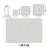 Pegatinas de pared con patrón geométrico moderno, azulejos autoadhesivos de PVC impermeables para baños, renovación a prueba de aceite para cocina y uso decorativo