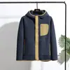 Capa de Forro Polar de Calidad para Exteriores Transfronteriza para Hombres y Mujeres Chaqueta con Capucha de Forro Polar a Juego Sudadera Gruesa Caliente con Forro de Polar