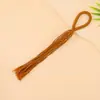 Llavero de Cuerda Trenzada Racimo de Uvas Bodhi, Accesorio Colgante para Bolsa de Red, Producto Semi-Terminado Creativo DIY, Correa para Llavero de Teléfono