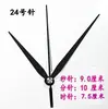 Manecillas pequeñas del reloj, reloj de punto de cruz, reloj de cuarzo, reloj electrónico, manecillas de metal, accesorios de manualidades para estudiantes, segundero negro