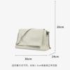 Bolsa Feminina 2020 Nova Couro Genuíno Estilo Coreano Bolsa de Corrente Simples Fashionável Bolsa de Ombro Bolsa Hobo Transversal Grande Capacidade