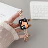 Correa de Metal Adelgazante en Forma de V Adecuada para Applewatch987 Correa S10 Apple Watch Iwatch 11ª Generación Ultrase