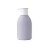 Botella de plástico PE de prensa plana de 500 ml para champú, loción corporal, lavado, etc.