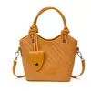 Bolsas de palha tecidas altamente estilosas e únicas para mulheres, novas bolsas transversais da moda 2026, bolsas simples, bolsas tipo sacola