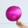 Explosivo 10 pulgadas 4D versión ligera bola redonda color sólido globo redondo de aluminio decoración de fiesta globo monocromático venta al por mayor