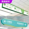 Pedir pelas Fotos: Placas Suspensas para Shopping Centers, Placas Suspensas em Aço Inoxidável e Acrílico para Hospitais e Shoppings, Placas Indicadoras Luminosas