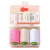 Mini kit de costura portátil para uso doméstico, kit de costura de alta calidad para dormitorio, juego práctico de hilo de coser y herramientas de reparación