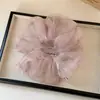 Scrunchie de Rede de Organza Fresco e Doce para Mulheres, Elástico de Cabelo Elegante, Faixa de Cabelo Elástica para Coque ou Rabo de Cavalo