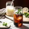 Dropshipping Amazon Transfronteiriço Copo de Coca-Cola Copo de Café Copo de Vidro para Água Copo para Bebidas com Tampa de Bambu Copo para Suco Copo para Água