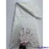 Vestido de Renda Solúvel em Água Liso para Mulheres Renda Respirável Tecido Vazado Renda Tecido Atacado Renda Francesa