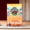 Caderno Escultura de Papel 3D de Xi'an Souvenir de Viagem Cultural e Criativa Álbum de Coleção de Carimbos