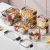 Frasco hermético de grado alimenticio Caja floral para almacenar té Caja para porcionar té dividida Resistente a la humedad Lata para almacenar hierbas medicinales chinas y granos