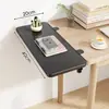 Tablero de Extensión para Escritorio para Uso Doméstico, Bandeja para Teclado de Extensión para Escritorio de Computadora sin Taladro, Reposamanos Plegable, Tablero de Extensión Ensanchado