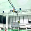Ponte Rolante de Trilho Suspenso em Liga de Alumínio com Talha Elétrica Inteligente Sistema Autoportante Servo Inteligente