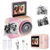 Impressora infantil, câmera instantânea colorida, filtro multifuncional, câmera selfie, modelo novo, para vendas transfronteiriças